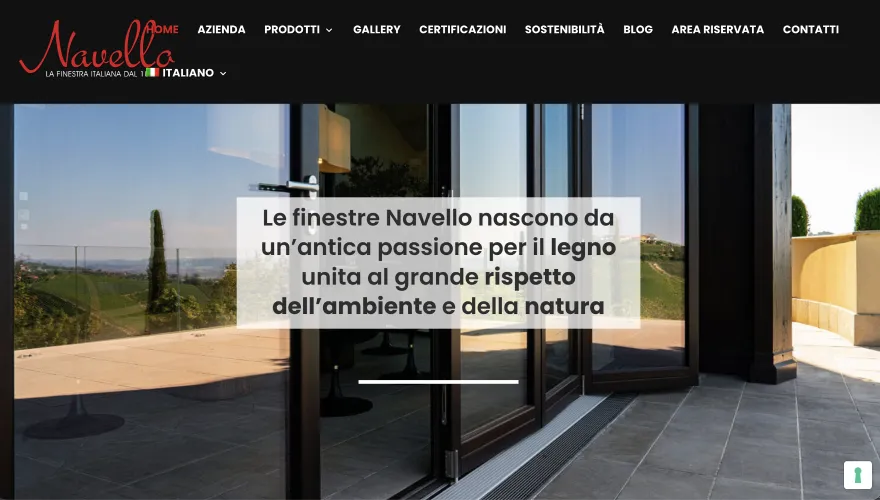 immagine del sito web di navello