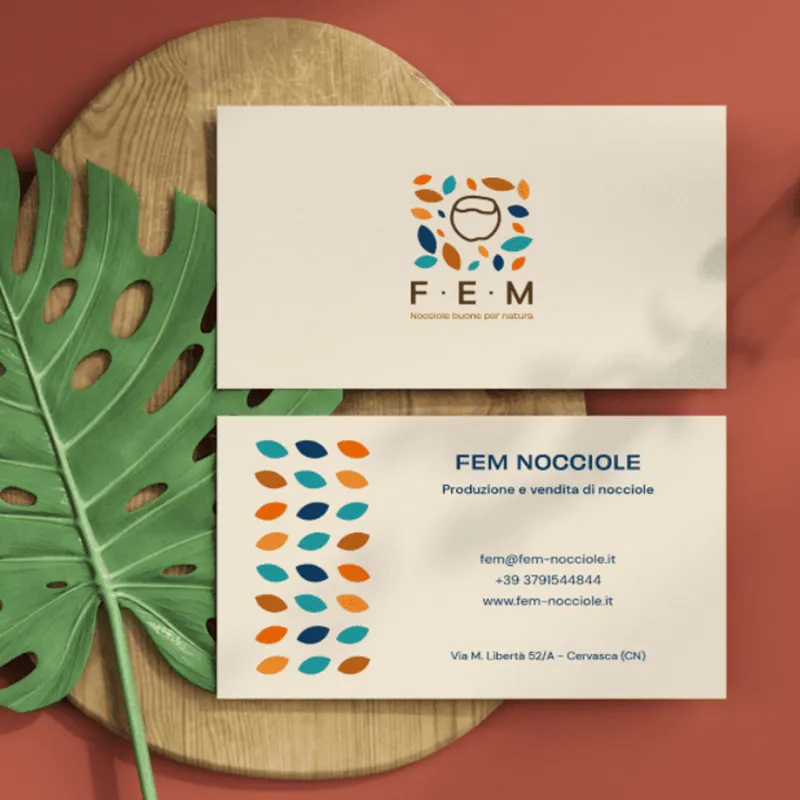 immagine di una pubblicità di FEM nocciole